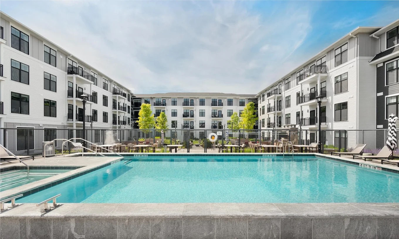 Make a Splash: The Outdoor Pool at Rowen at The Pinehills image